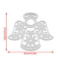 Molde De Corte De Ángel Para Novia Pareja En Metal Para Scrapbooking Decoración Y Artesanía De Papel Patrón De Figura Humana - details 38