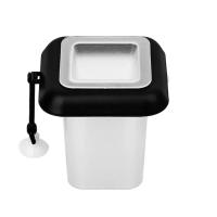 Juego De Alimentador Para Acuario Con Ventosa Plástico Rojo Para Alimentación De Cucarachas Y Alimentos Líquidos Para Peces - details 12