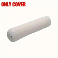 Funda De Almohada De Algodón En Forma De Cilindro Para Adultos Funda De Almohada Larga Con Cierre Redondo Para Colchón Cervical - details 4