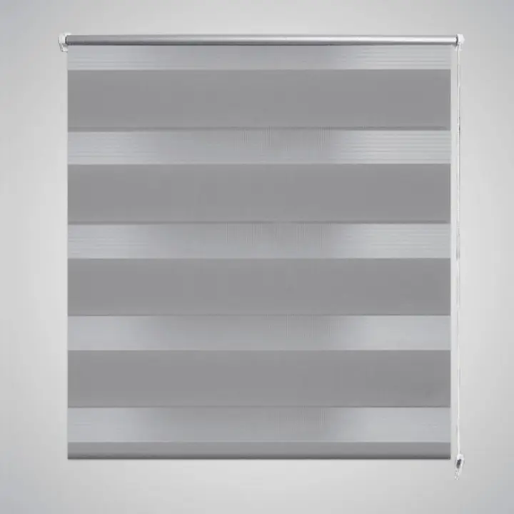 Persiana Cebra 80 x 150 cm Gris - 1