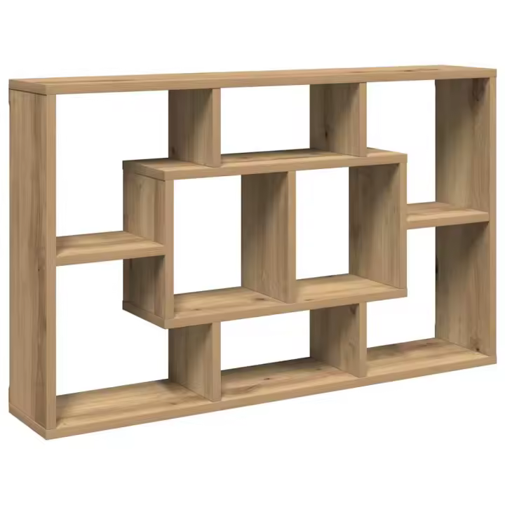 Estantería para Madera Ingeniería Roble Artesanal 85x16x52,5 cm - 1