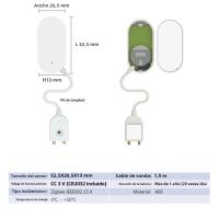 Sensor De Fuga De Agua Zigbee Tuya Detector De Humedad Para Casa Inteligente Compatible Con Smart Life Y Tuya Smart - details 3