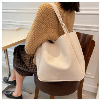 Bolso De Hombro Para Mujer Estilo Retro Minimalista Gran Capacidad Malla Texturada Bolso De Comercio Forma De Barroco - details 14