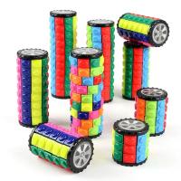 Juguete Educativo 3D Rotativo De Cilindro Para Aliviar El Estrés Juego De Lógica Y Mano Mágica Cubo STEM Juguetes Para Niños De 3-6 Años - details 1