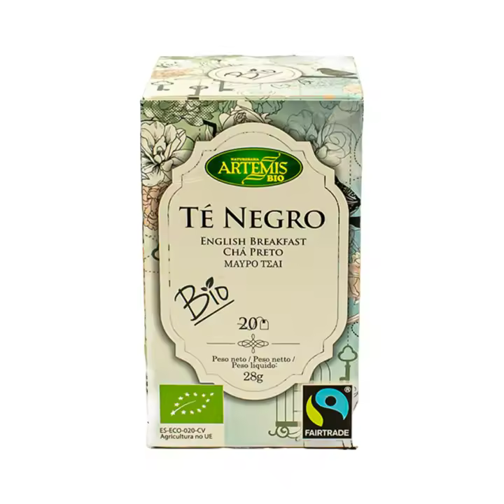 Té Negro BIO 28g Artemis  – Energizante Natural, Aromático y Antioxidante - 1