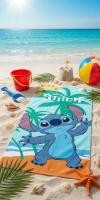 Disney - Toalla Playa Disney Microfibra 70 x 140 cm Verano Oficial Bluey Minnie Mickey Stitch Avengers Spiderman Frozen Princesas Ideal playa piscina - details 4