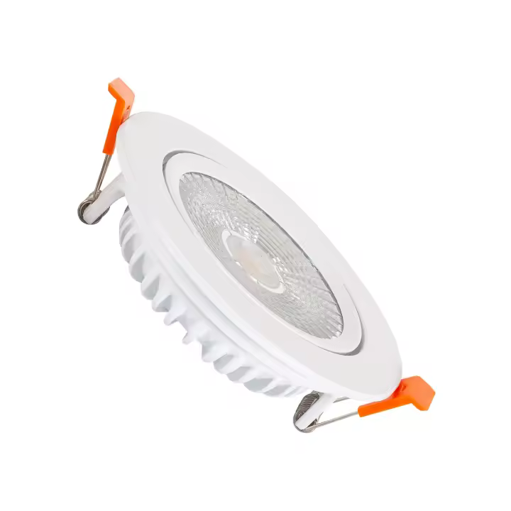Ledkia Foco Downlight LED 15W COB Superslim LIFUD Direccionable Circular Blanco Corte Ø100 mm CRI90 Expert Color No Flicker - 1
