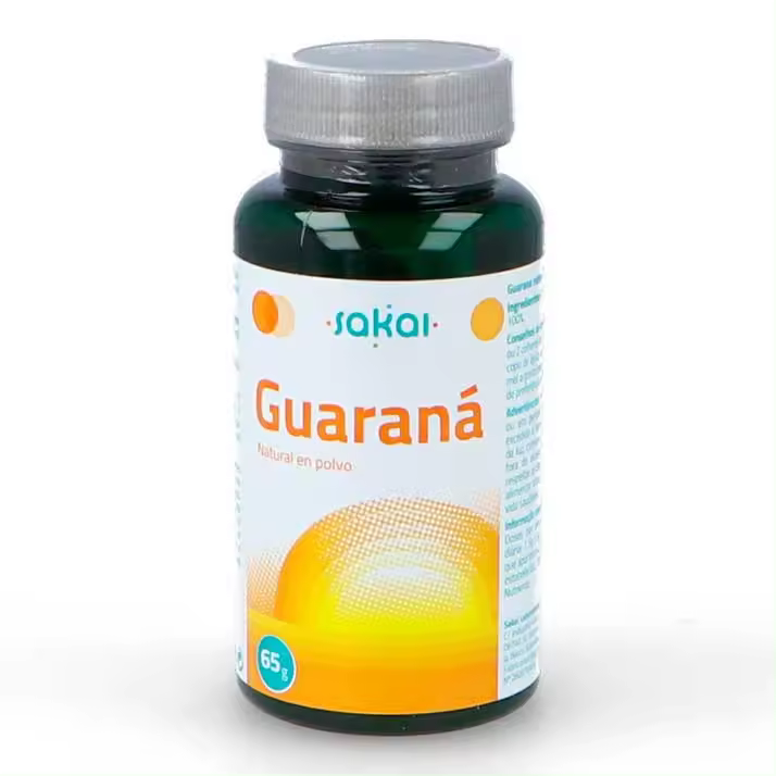 Guaraná Polvo 65Grs. Sakai - Fuente de Energía y Estimulante del Sistema Nervioso - 1