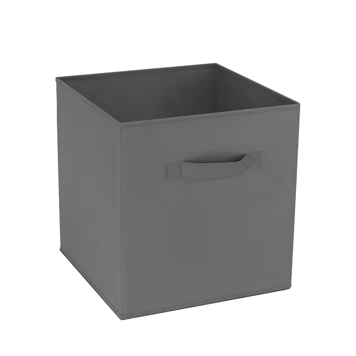 Caja de Almacenaje Plegable, Cajas organizadoras en Tela, Caja para organizar Ropa, Juguetes y Sábanas en Armarios, 31x31x31cm - 1