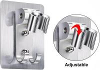 Soporte de ducha, soporte de ducha, no es necesario perforar agujeros para instalar pegamento fuerte con agujeros para el montaje del tornillo, el soporte se puede ajustar 90 grados, soporte fuerte. - details 3