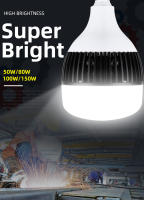 Bombilla LED E27 De Alta Potencia Para Garage Y Decoración De Habitaciones 50/80/100/150W 220V Bombilla De Iluminación Anular Para Techo Y Panel De Casa - details 0
