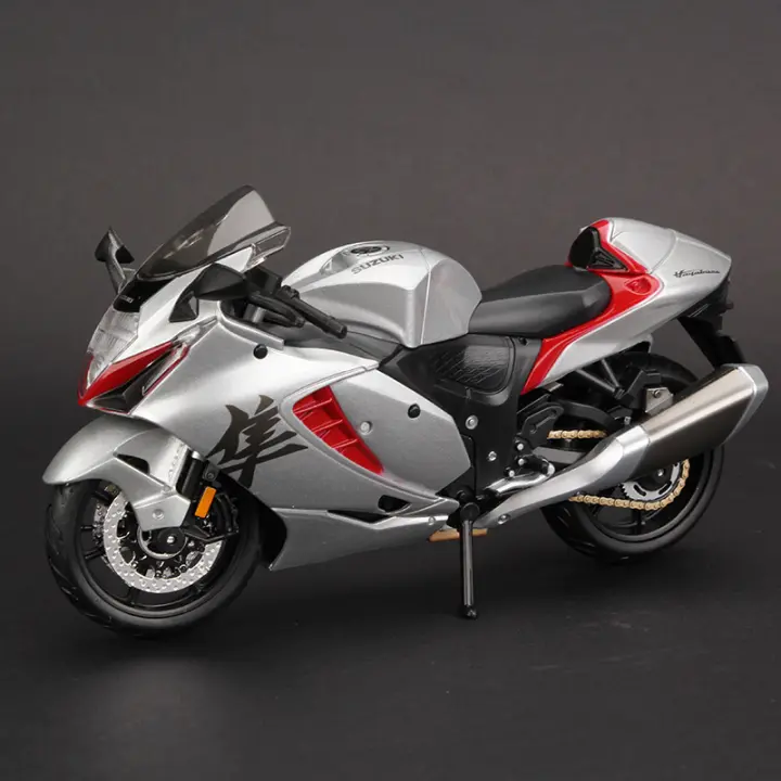 Maisto Modelo Estático De Motocicleta Suzuki Hayabusa 2022 a Escala 1:12 Coleccionable De Metal Para Jóvenes Y Adultos - 1