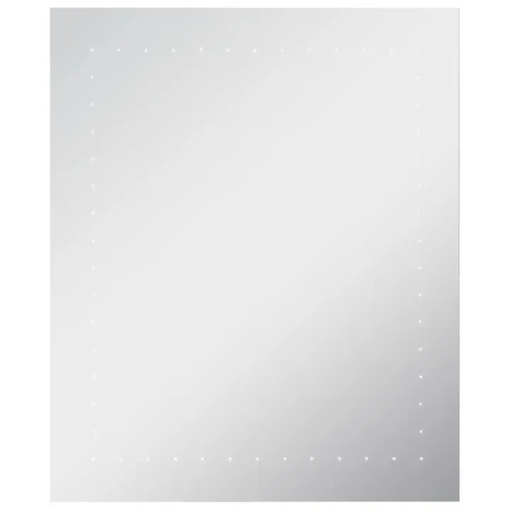vidaXL Espejo de Pared de Baño con LED Accesorio de Maquillaje Tocador Dimensiones 50 x 60 cm, 60 x 80 cm, 60 x 100 cm - 1