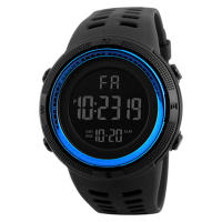 Reloj Deportivo Digital Para Hombre Con Pantalla Grande Luminosa Impermeable Multifuncional Militar Reloj De Pulsera Electrónico Con Alarma Y Cronómetro - details 18