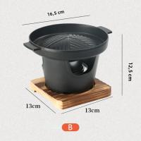 Mini Estufa De Barbacoa Desmontable Japonesa Con Grill Antideslizante Para Asar Carne Herramienta De Picnic Y Camping - details 19