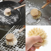 Cepillo De Cocina Con Mango Largo Y 4 Cabezas De Repuesto Cepillo De Limpieza Para Ollas Platos Y Sartenes Herramienta Ecológica Para El Hogar - details 16