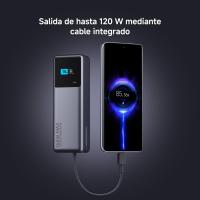 Xiaomi Power Bank Integrated Cable (Cable Integrado) 10000mAh 165W, PowerBank Batería Externa con Capacidad de Auto-Recarga de Hasta 90 W, Puertos Duales con una Salida Máxima Simultánea de hasta 165 W - details 5