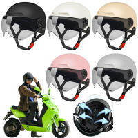 Casco De Bicicleta Eléctrica Seguridad Ajustable Ligero Y Transpirable Con Capa Desmontable Para Verano Para Adultos Hombres - details 0