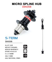 Novatec D442SB-B12 Hub Trasero De Bicicleta Con Eje Transversal De 148mm X 12mm Y 142x12mm 32 Agujeros 6 Tornillos Compatible Con Micro Spline - details 4
