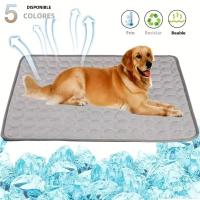 Alfombra De Enfriamiento Para Mascotas Tamaño Pequeño Para Perros Y Gatos Sillón De Hielo De Seda Húmeda Alfombra De Verano Para Animales Pequeños 5 Tamaños Disponibles - details 21