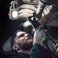 Luz LED Recargable Ultra Pequeña Para Llave De Herramientas Portátil Para Camping Y Trabajo Con Luz COB Y Destornillador - details 10