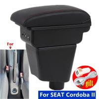 Caja De Almacenamiento Para Reposabrazos SEAT Cordoba II 2003-2009 Material De Cuero Y Plástico ABS Pieza De Auto Adaptada - details 0