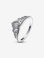 Pandora - Anillo tiara de cuentes regias - Plata de Lei - details 1