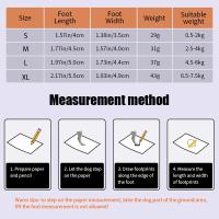 4pc Zapatos Para Perros No Slip Transpirables Y Resistentes Al Desgaste Adecuados Para Pequeños Y Medianos Animales De Compañía Protección Del Pies Para Perros Y Gatos - details 8