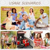 Abrepuertas Portátil Y Reutilizable Fácil Para Botellas Y Lata De Coca Cola Herramientas De Camping Suministros De Cocina - details 7