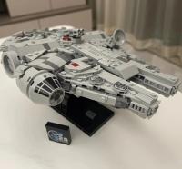 Bloques De Construcción Millennium Falcon Space Wars New Hope Modelo Estelar Buildable Aniversario 25º Para Decoración Del Hogar 921 Piezas - details 1