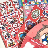 Pegatinas Kawaii Sanrio DIY Para Diario De Mano Decorativas Con Dibujos De Gatos Y Kuromi Divertidos Regalo De Navidad O Cumpleaños Para Niñas - details 4