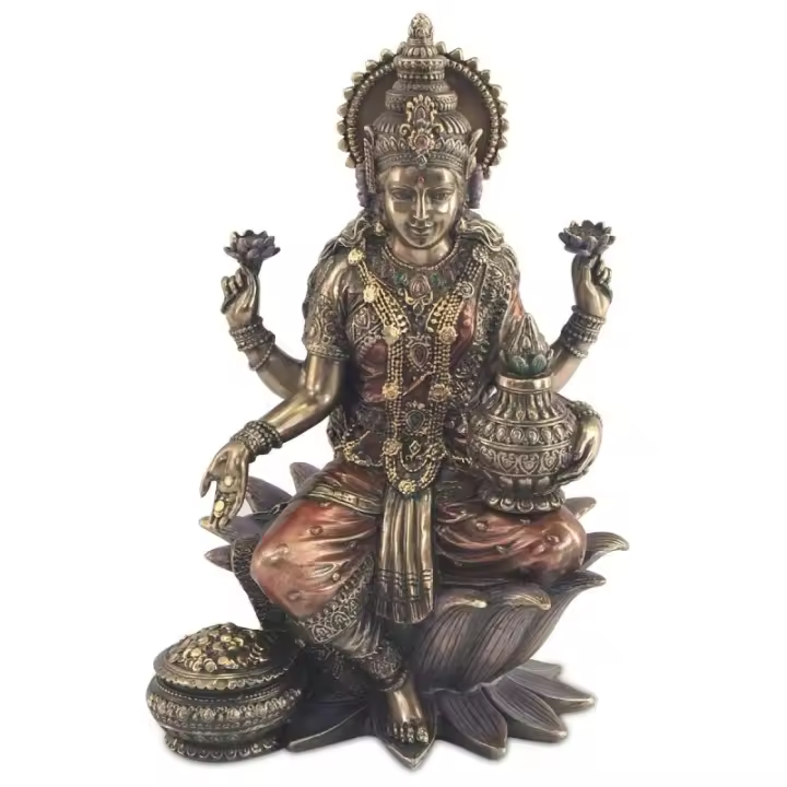 Signes Grimalt By SIGRIS Diosa Lakshmi Sentada Figuras Budas Colección Oriental Signes Grimalt Decor And Go 12466 - 1