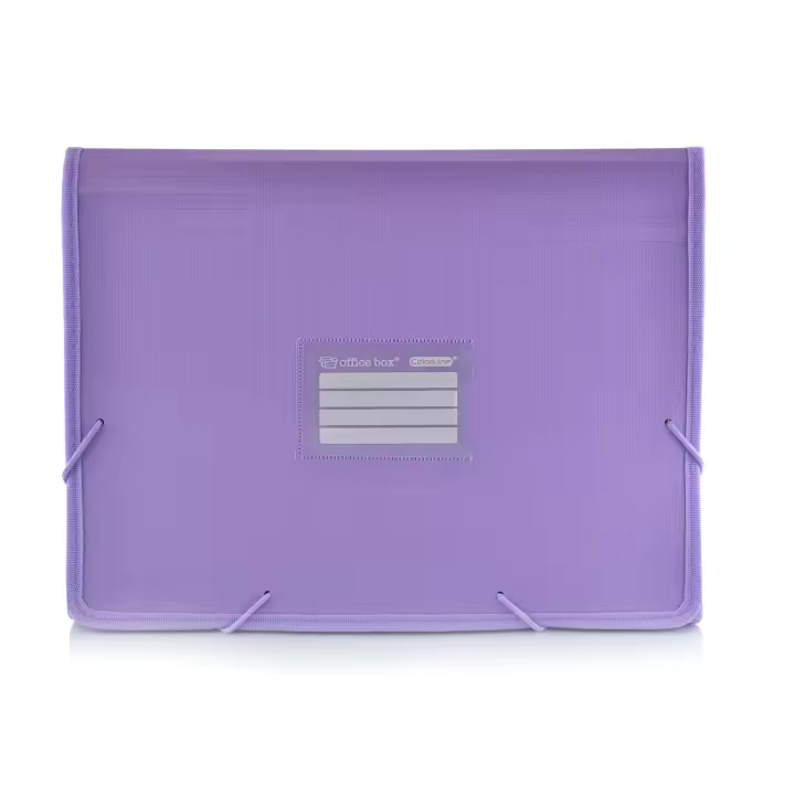 Carpetas Clasificadoras Office Box con 12 Divisiones Colorline Resistencia Duradera - 1