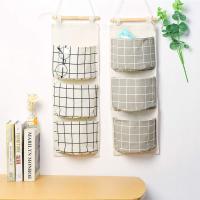 Bolsa de almacenamiento de 3 piezas con 3 bolsos, cesta de Tela, Bolsa de almacenamiento, organizador para dormitorio, baño, impermeable y elegante (negro/gris/Blanco) - details 0
