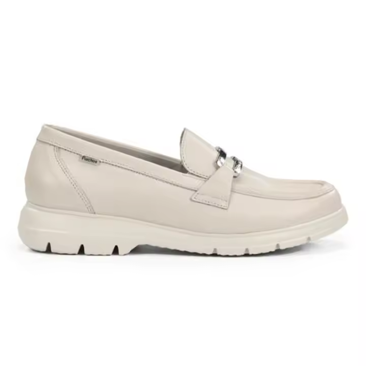 Shoes Mocasines Casual Mujer marca Fluchos modelo F2201 para mujer en color blanco - 1
