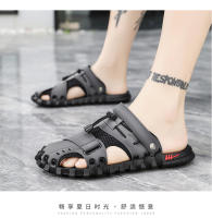 Sandalias Casuales Para Hombre Baotou Verano Resistente Al Agua Para Playa Y Deporte Zapatillas De Conducción Dual Propósito Cómodas Y Modernas - details 10