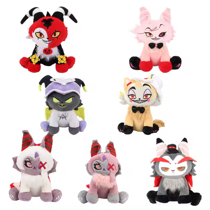 Peluche De Anime Meow Juguete De Gato Figura De Anime Peluches Para Decoración De Habitación Regalos Para Niños De Cumpleaños - 1