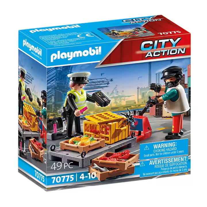 PLAYMOBIL  CONTROL ADUANERO, 70775, TIENDA CON LICENCIA OFICIAL - 1