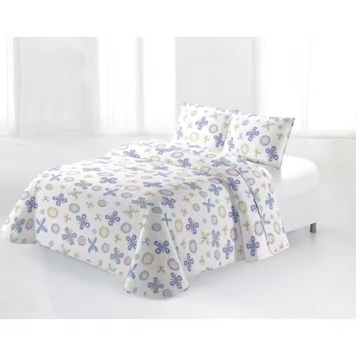 Colcha Bouti, Modelo Corse, Multicolor, Varios tamaños disponibles, Miracle Home - 1