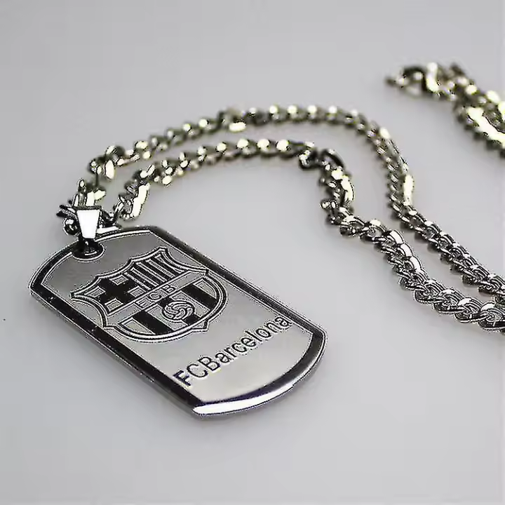 Barca Football Fan Souvenirs Around The Euros Football Necklace Pendants Hanging Accessories - 1