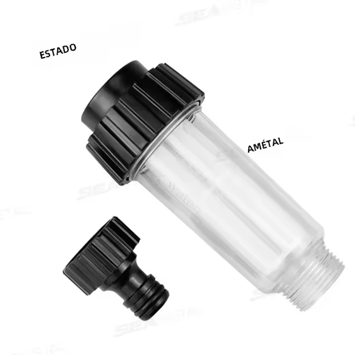 Conector Rápido De Fregadero SEAMETAL G3/4'' Filtro De Agua Para Lavadora De Alta Presión Material De Plástico Engenharia - 1