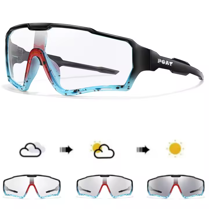Gafas De Sol Fotocromáticas POAT Para Hombre Y Mujer Estilo Nuevo Deportes MTB Ciclismo Pesca Correr Ópticas UV400 TR-90 Polímero - 1