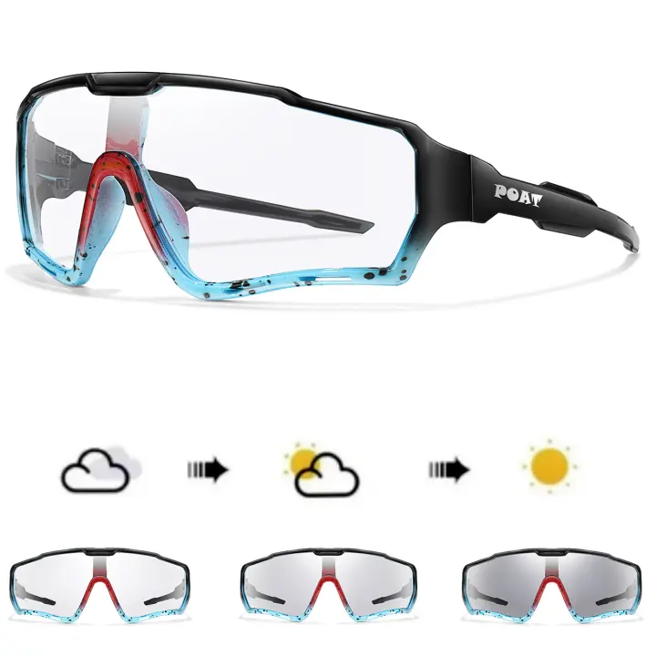 Gafas De Sol Fotocromáticas POAT Para Hombre Y Mujer Estilo Nuevo Deportes MTB Ciclismo Pesca Correr Ópticas UV400 TR-90 Polímero - 1