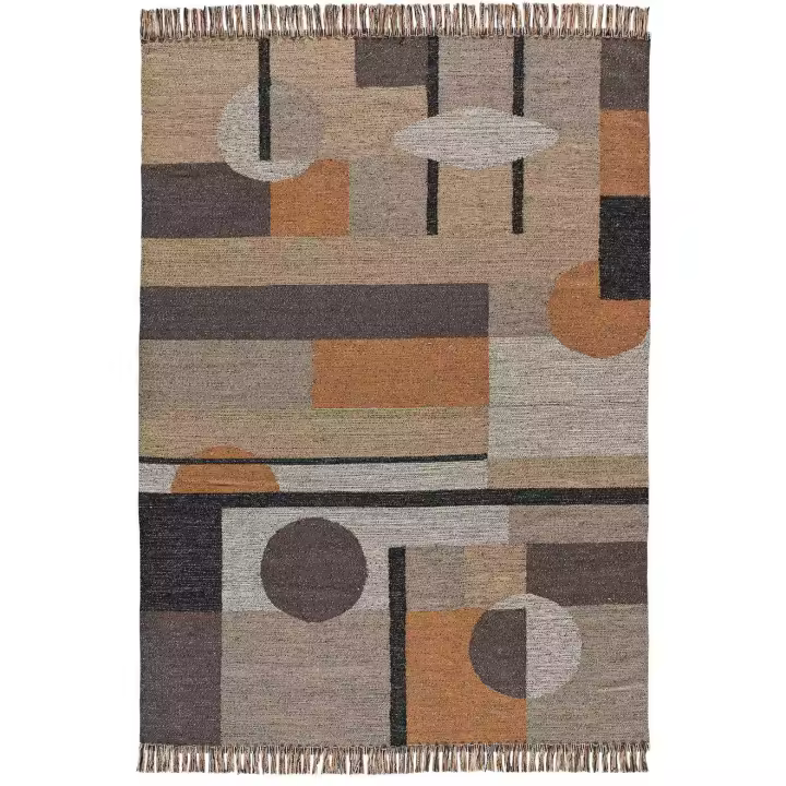 ATTICGO Alfombra de Interior Estilo Étnica en Multicolor - Chandia 1120  80x120, 120x170, 160x230 cm - 1