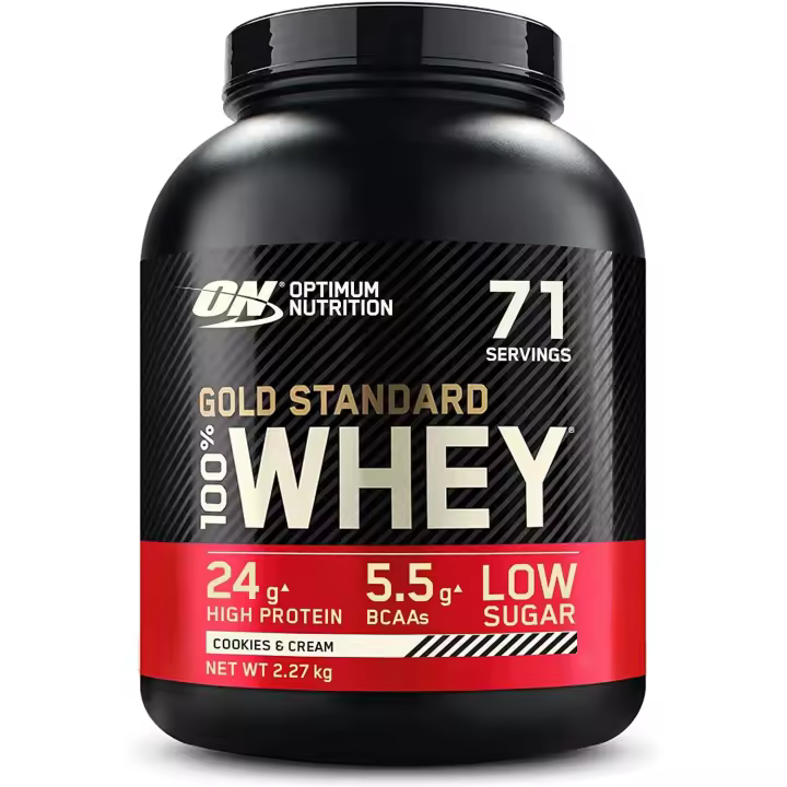 100% WHEY GOLD STANDARD 2,27Kg Optimum Nutrition Proteina - 1