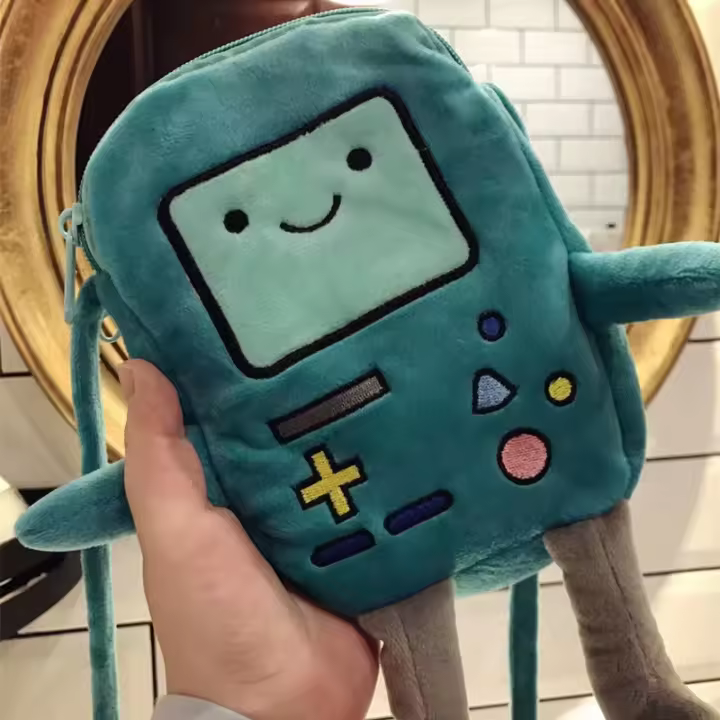 Bolsa De Monedas De Peluche Kawaii Abao Consola De Juegos Para Niños Juguetes Creativos Muñeca De Aventura Tiempo Regalo De Cumpleaños Y Navidad - 1