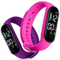 Reloj Electrónico M9 Para Hombres Y Mujeres Resistente Al Agua Con Control Táctil LED Multifuncional Deporte Pulsera Digital Unisex Para Niños - details 3