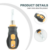 Destornillador De Precisión Mini Con Manija Corta Multifuncional Para Encapsulación Cabeza De Zanahoria Portátil De Acero De Aluminio - details 3
