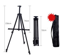 Caballete de Metal portátil ajustable para viaje, caballete de aleación de metal, grueso, para dibujo artístico - details 0