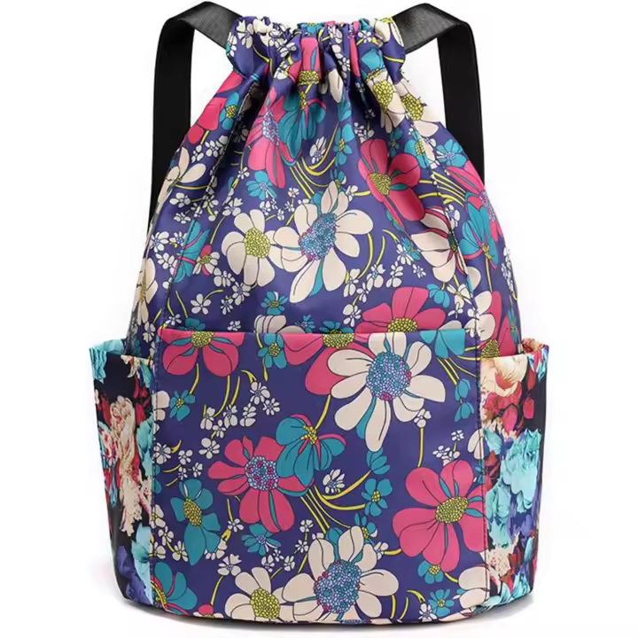 Bolsas de Gimnasio with Cordón, Bolsa de Natation impermeable, bolsas de educación física con Cordón para niños, mochilas escolares de Playa de viaje grandes, mochilas - 1